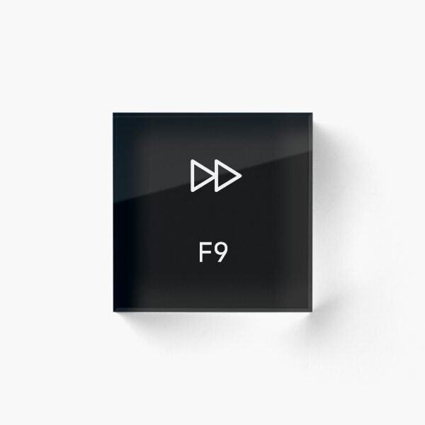 Artikelvorschau, Mac Schnellvorlauf-Tastaturtaste (Schwarz) entworfen und verkauft von DeafNick.