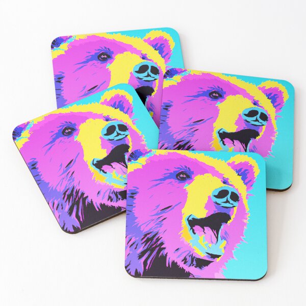 Item preview, Colorful bear designed and sold by Art Dila Studio.