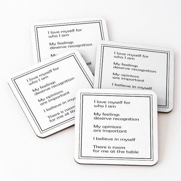Item preview,  Self acceptance positive affirmations and inspirational messages designed and sold by Inspirationmotivation.