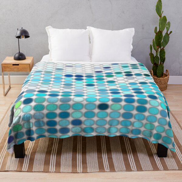 Item preview, Dots of Textured Waves, Aqua Ocean Surf and Sand Dreams designed and sold by mariagram17.