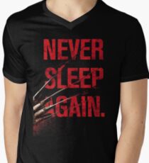 Freddy Krueger - Never Sleep Again Men's V-Neck T-Shirt