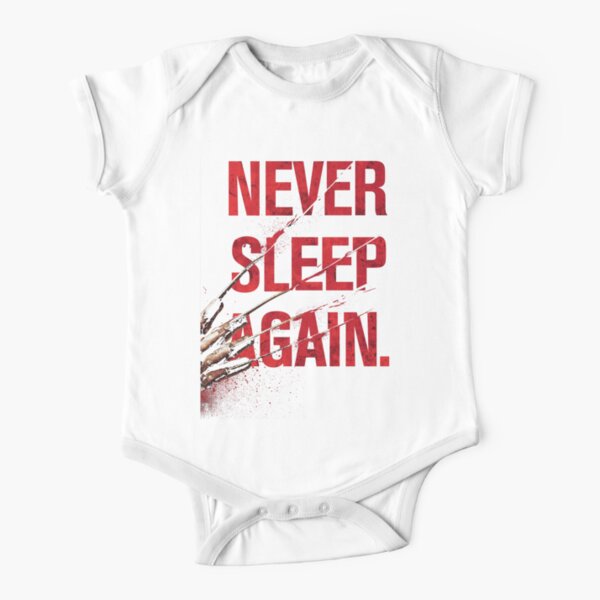 Freddy Krueger - Never Sleep Again Short Sleeve Baby One-Piece