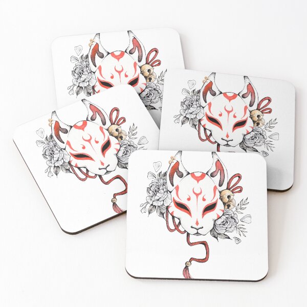 Item preview, Kitsune mask designed and sold by Narieletart.
