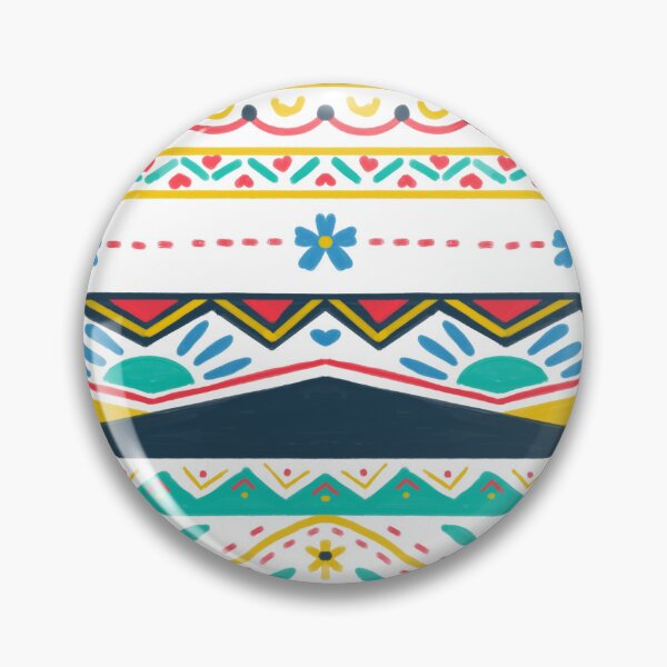 Item preview, Floral Ethnic Pattern designed and sold by daisyandlime.