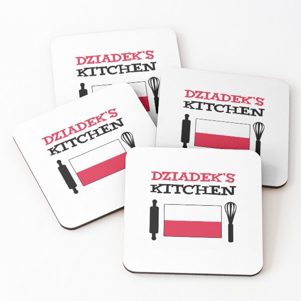 Item preview, Dziadek's Kitchen Featuring Polish Flag designed and sold by jaycartoonist.