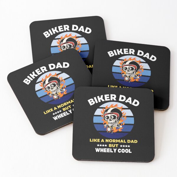 Item preview, Biker Dad Like a Normal Dad but Wheely Cool designed and sold by theredsharp.