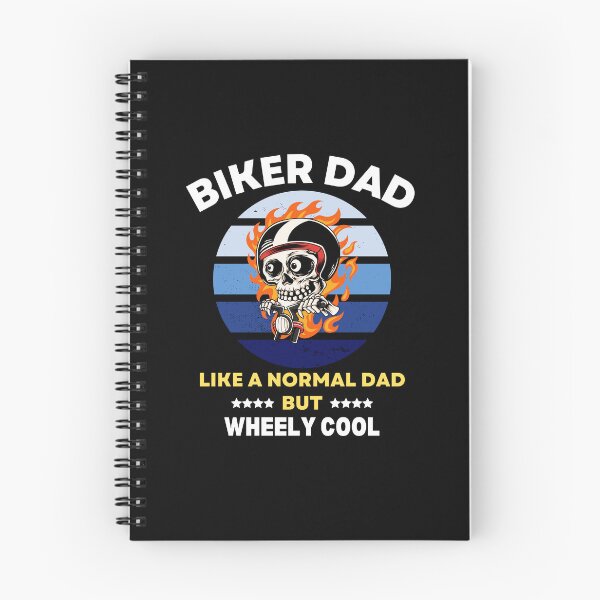 Item preview, Biker Dad Like a Normal Dad but Wheely Cool designed and sold by theredsharp.