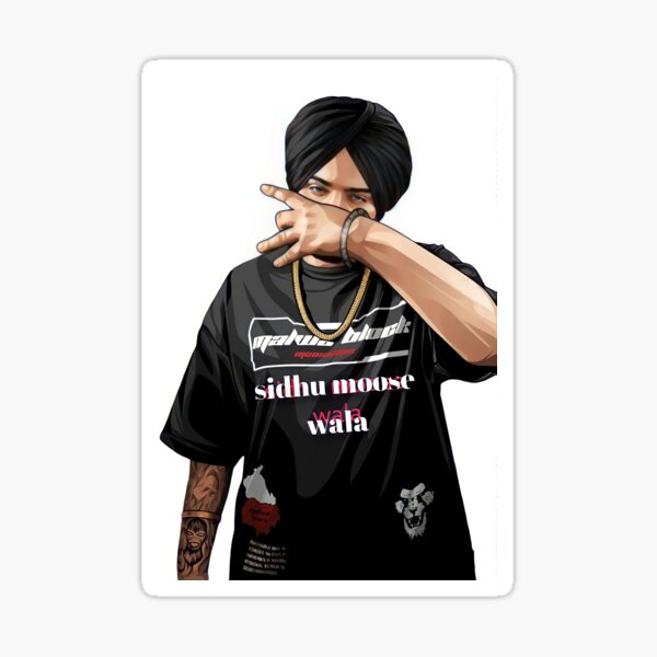 Siddhu Moose Wala Sticker