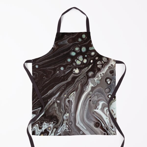 Item preview, Black Onyx & Gold Geode Marble Art. designed and sold by LOJIQ.
