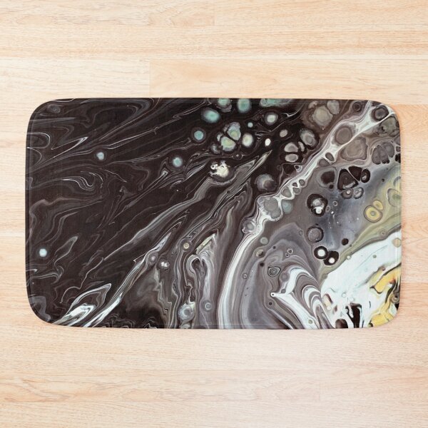 Item preview, Black Onyx & Gold Geode Marble Art. designed and sold by LOJIQ.