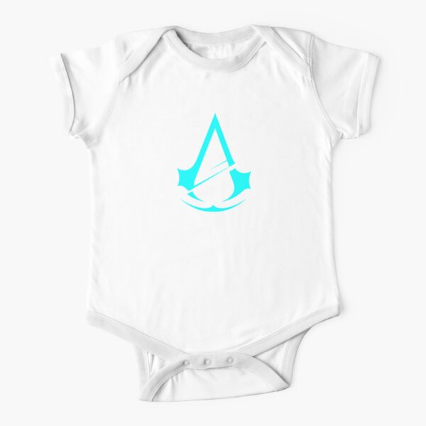 Assassin's Creed logo Minimalist art icon Body manches courtes