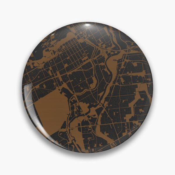 Item preview, Ottawa Map Art coffee color Canada designed and sold by EpicMaps.