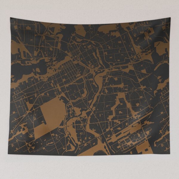 Item preview, Ottawa Map Art coffee color Canada designed and sold by EpicMaps.