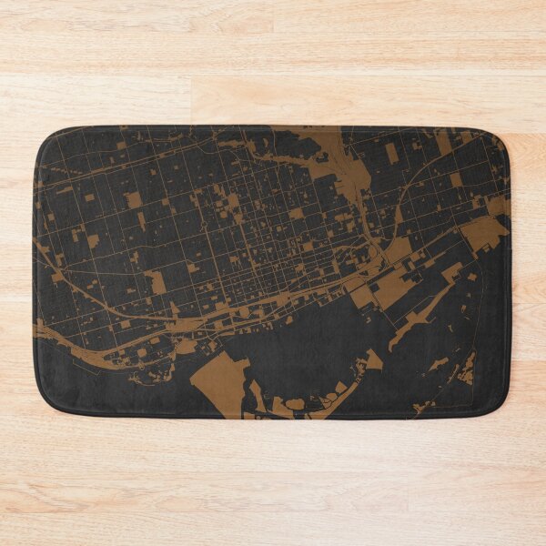 Item preview, Toronto Map Art coffee color Canada designed and sold by EpicMaps.