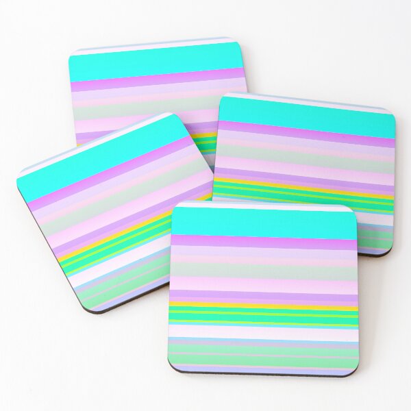 Item preview, multicolored striped | multicolored horizontal stripes designed and sold by lausn.