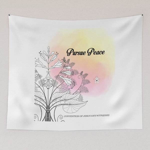 Item preview, Pursue Peace Spiral Notebook designed and sold by crafts-gift.