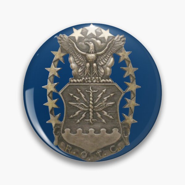 Item preview, Air Force JROTC Officers Cap Badge designed and sold by RBcostco7.