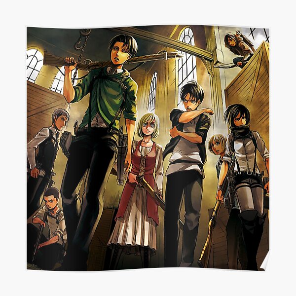 "Levi squad" Poster for Sale by Kruger8 Redbubble