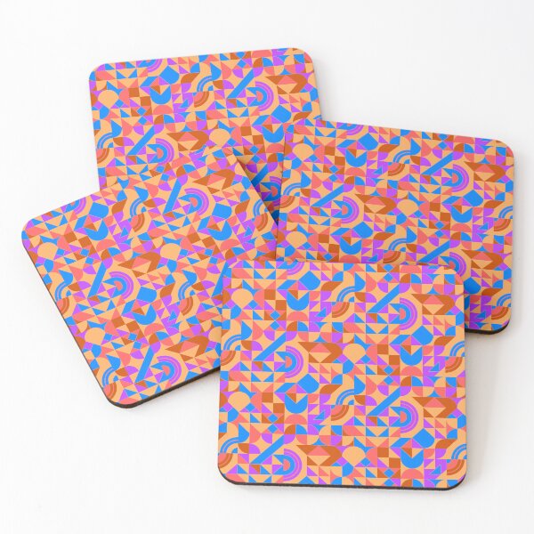 Item preview, geometric colorful patterns conceptual Art - Abstract Neo Geo graphic design designed and sold by Design Repo.