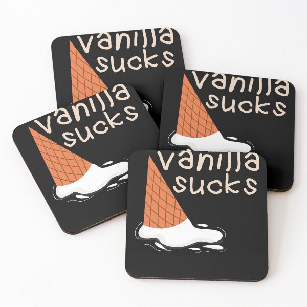 Item preview, Funny Ice Cream Lover,vanilla sucks gift  designed and sold by CHOOSEYOURS SHOP.