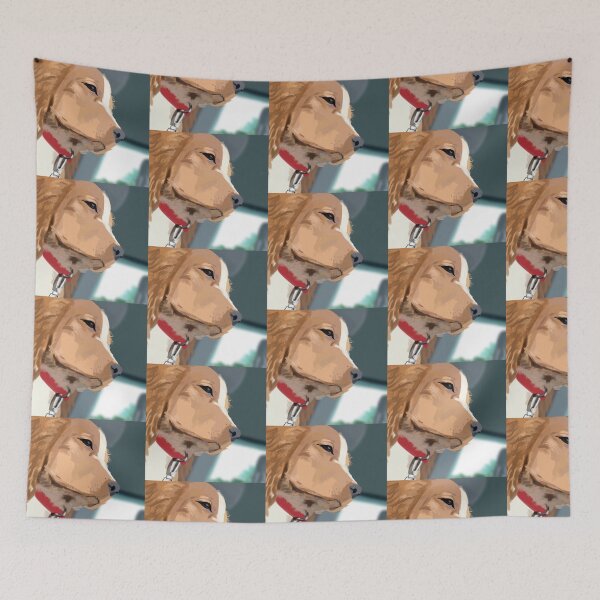 Item preview, Perro Cocker Spaniel Rojo designed and sold by digitalisdraws.