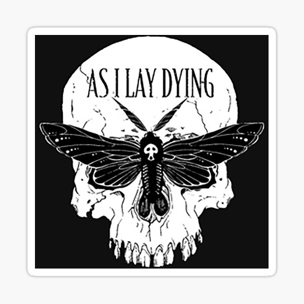 As I Lay Dying Sticker For Sale By Mashington3b Redbubble