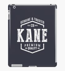 Kane Name iPad Case/Skin