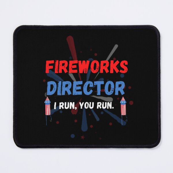 Item preview, Fireworks Director I Run You Run Shirt, Funny 4th of July Shirt, Men's Fourth of July Shirt, USA Shirt, American Flag Shirt, July 4th Shirt, Gift for Dad designed and sold by mystylecorner.
