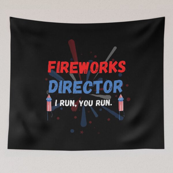 Item preview,  Fireworks Director I  Run You Run Shirt, Funny 4th of July Shirt, Men's Fourth of July Shirt, USA Shirt, American Flag Shirt, July 4th Shirt, Gift for Dad designed and sold by mystylecorner.