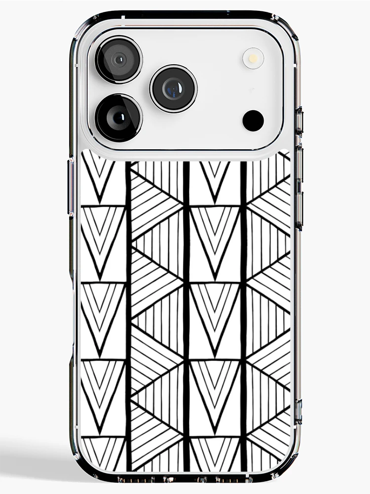 Thumbnail 1 of 5, iPhone Case, Shape Abstract Pattern designed and sold by Litheon.