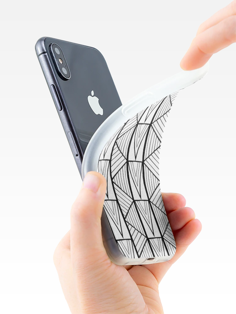 Thumbnail 4 of 5, iPhone Case, Shape Abstract Pattern designed and sold by Litheon.