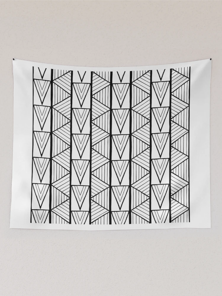 Thumbnail 2 of 3, Tapestry, Shape Abstract Pattern designed and sold by Litheon.