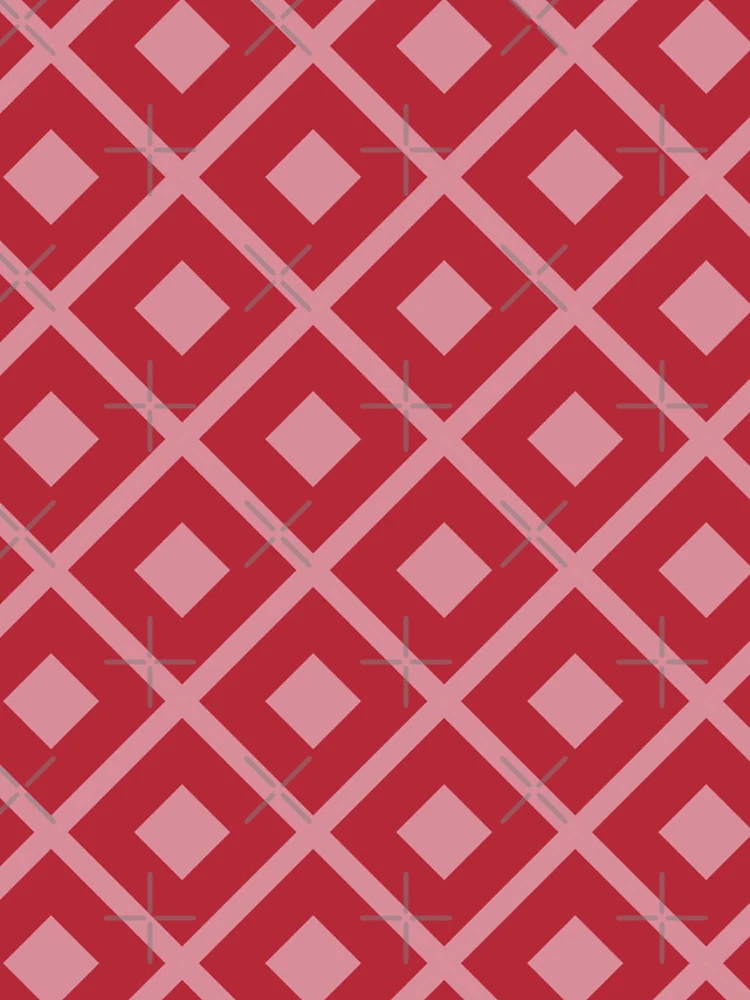 Thumbnail 5 of 5, iPhone Case, Red Abstract Pattern Design designed and sold by Litheon.