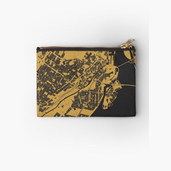 Item preview, Montreal Map Art Black Gold Canada designed and sold by EpicMaps.