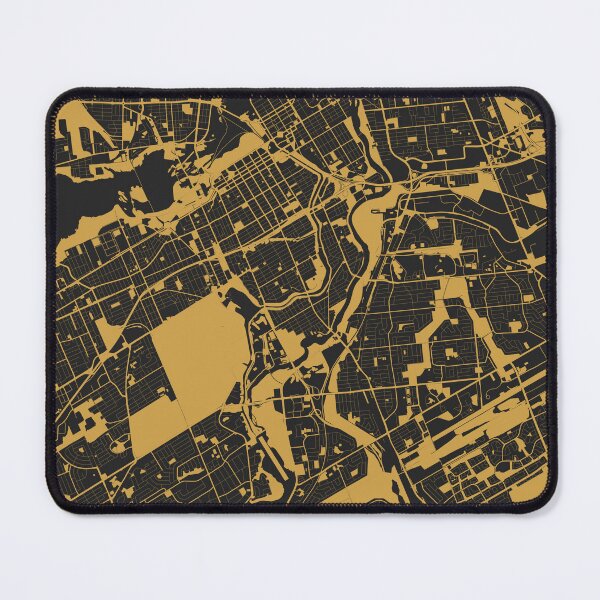 Item preview, Ottawa Map Art Black Gold Canada designed and sold by EpicMaps.