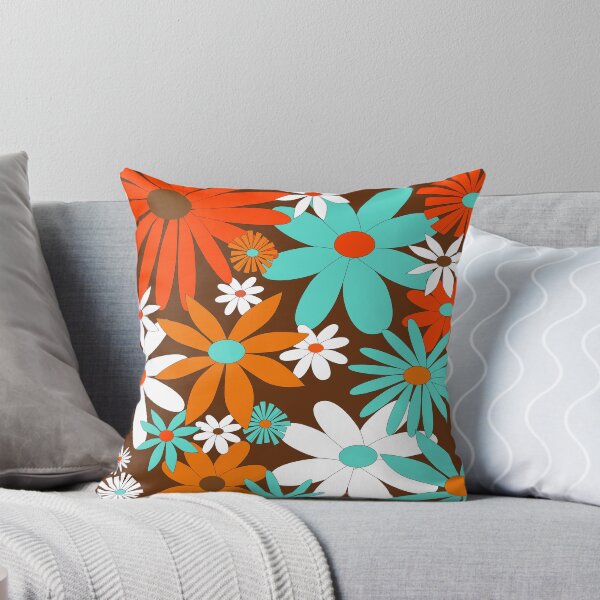 Item preview, Flower Power on Brown designed and sold by LisWilliams.