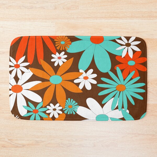 Item preview, Flower Power on Brown designed and sold by LisWilliams.