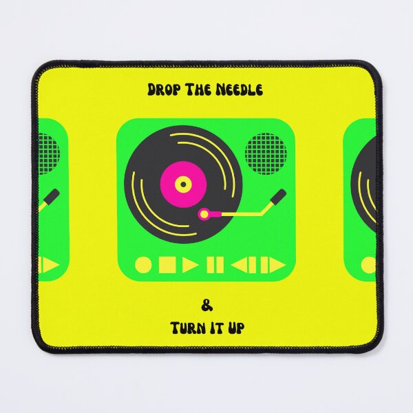 Item preview, Drop The Needle & Turn It Up designed and sold by WhatThePublicWa.