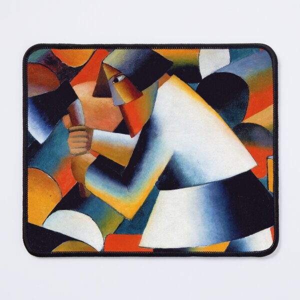 Item preview, Woodcutter by Kazimir Malevich (1912) designed and sold by allhistory.