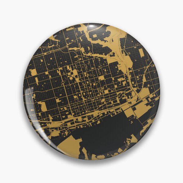 Item preview, Toronto Map Art Black Gold Canada designed and sold by EpicMaps.
