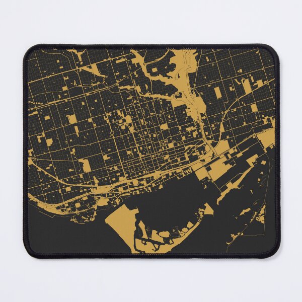 Item preview, Toronto Map Art Black Gold Canada designed and sold by EpicMaps.