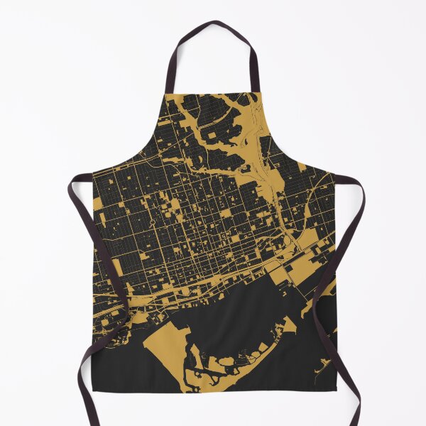 Item preview, Toronto Map Art Black Gold Canada designed and sold by EpicMaps.