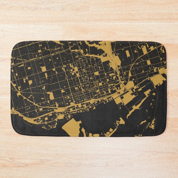 Item preview, Toronto Map Art Black Gold Canada designed and sold by EpicMaps.