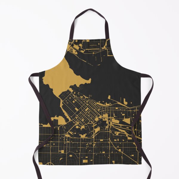 Item preview, Vancouver Map Art Black Gold Canada designed and sold by EpicMaps.