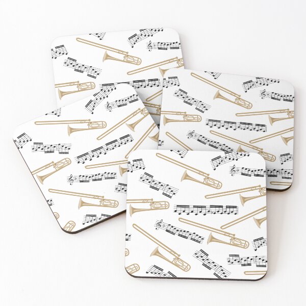 Item preview, trombones and notes designed and sold by kobyakov.