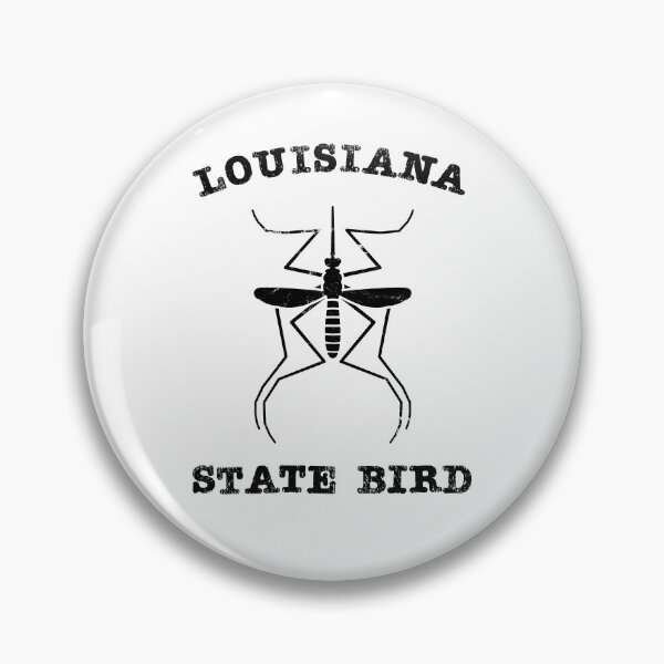 Item preview, Louisiana Mosquito State Bird designed and sold by Huhnerdieb Apparel.
