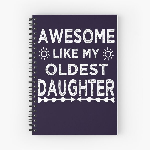 Item preview, Awesome like my oldest daughter cool Dad Mom Gift For Men Or Women designed and sold by Sarah38.