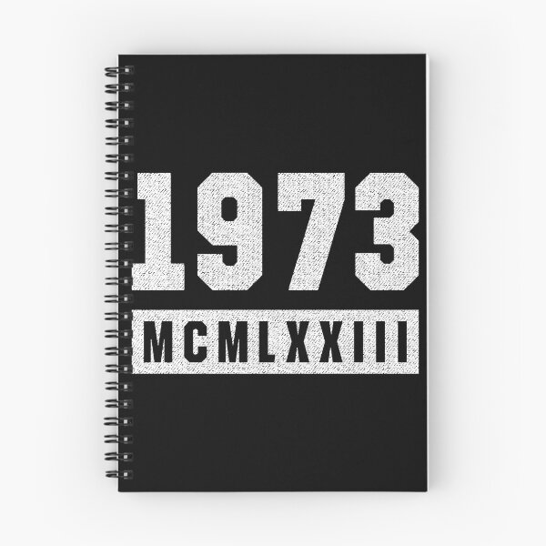 Item preview, Vintage 1973 Roman Numeral Birthday  designed and sold by MarkTees.