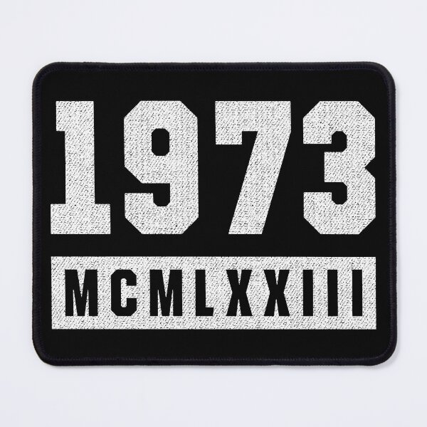 Item preview, Vintage 1973 Roman Numeral Birthday  designed and sold by MarkTees.