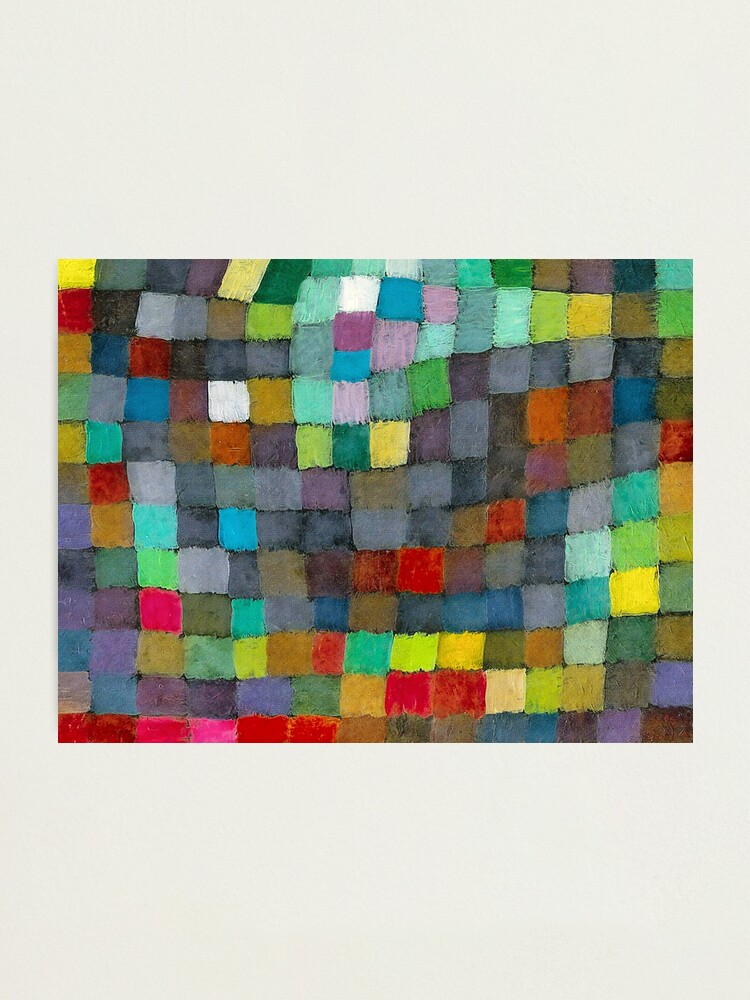 Square Mosaic Paul Klee Modern Art May Picture Tunisia